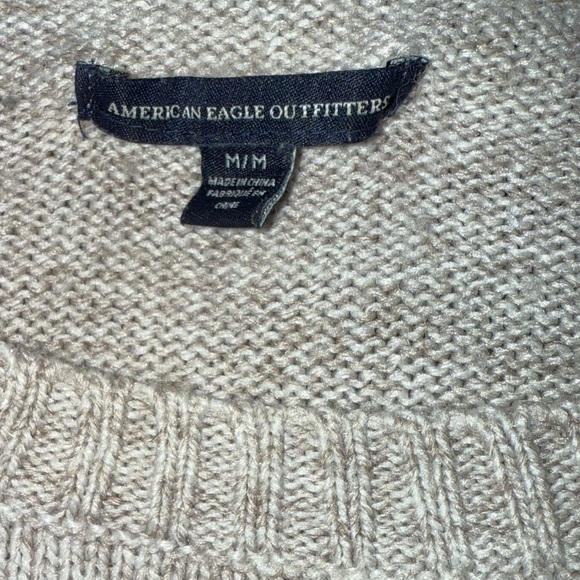 American Eagle Outfitters Size Medium Wool Blend Native American Aztec Sweater - Picture 8 of 9